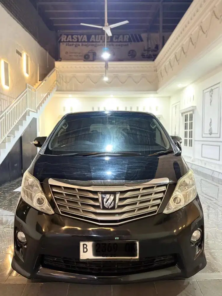 Alphard S Audioles 2009 CBU Cool Box Rare Item Istimewa jual cepat bu
