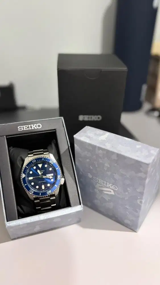 Seiko 5 Sports Automatic SRPD51K1 Blue Dial