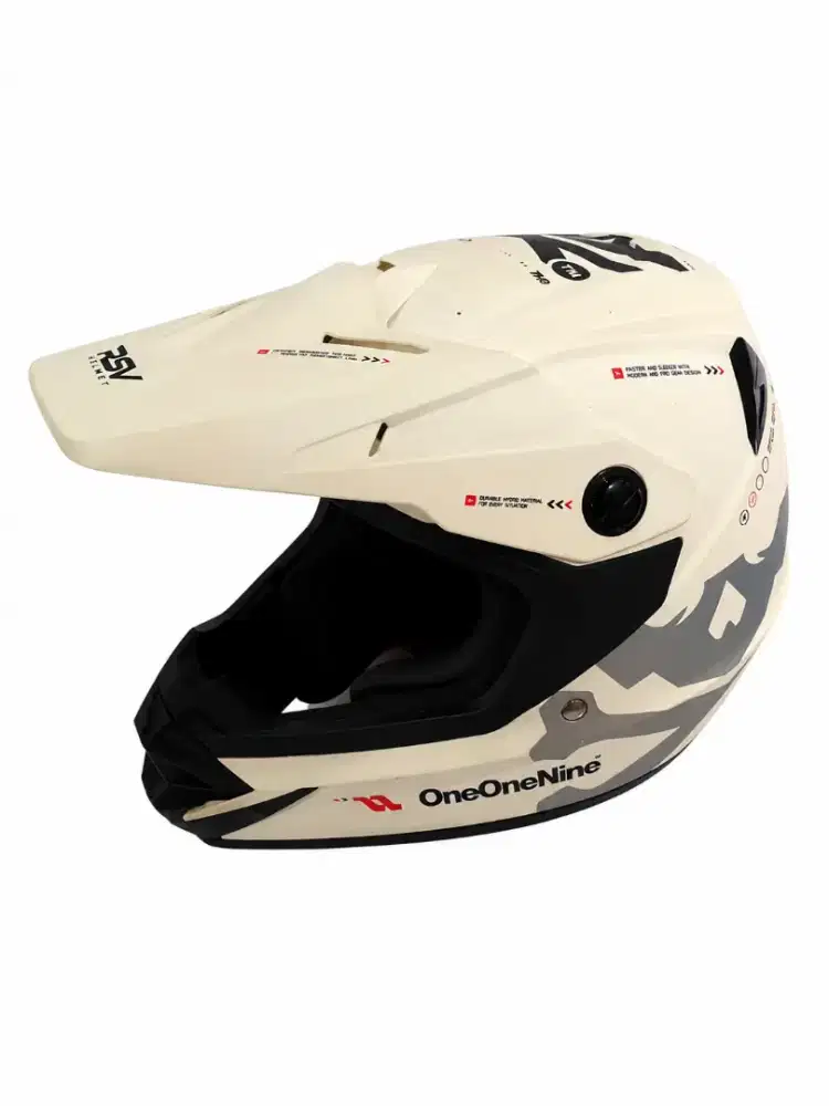 Helm rsv baru 1 bulan jual cepat
