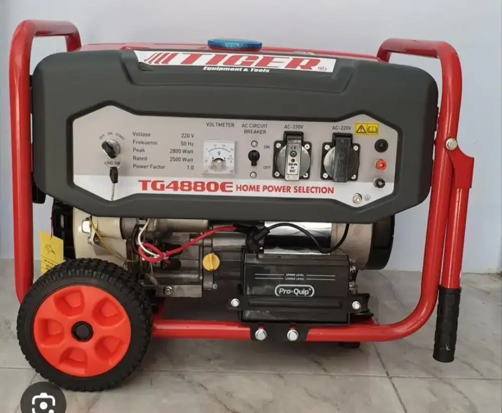 Dijual generator listrik siap pakai kapasitas 3100watt