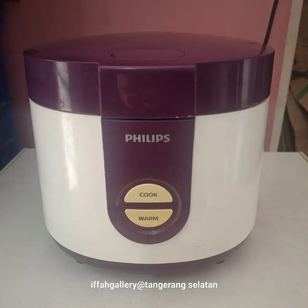 Rice Cooker Philips 1 Liter Fungsi Normal Siap Pakai