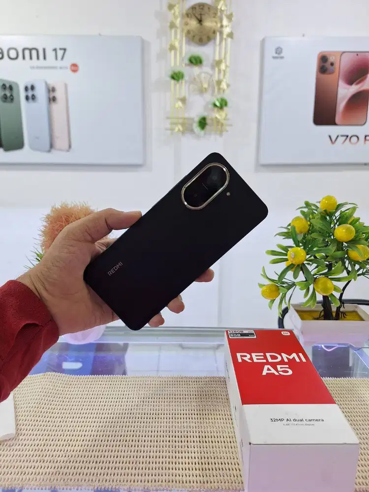 Redmi A5 Ram (4+4) 8Gb/ 128Gb Fullset Mulus Original 100% Bergaransi