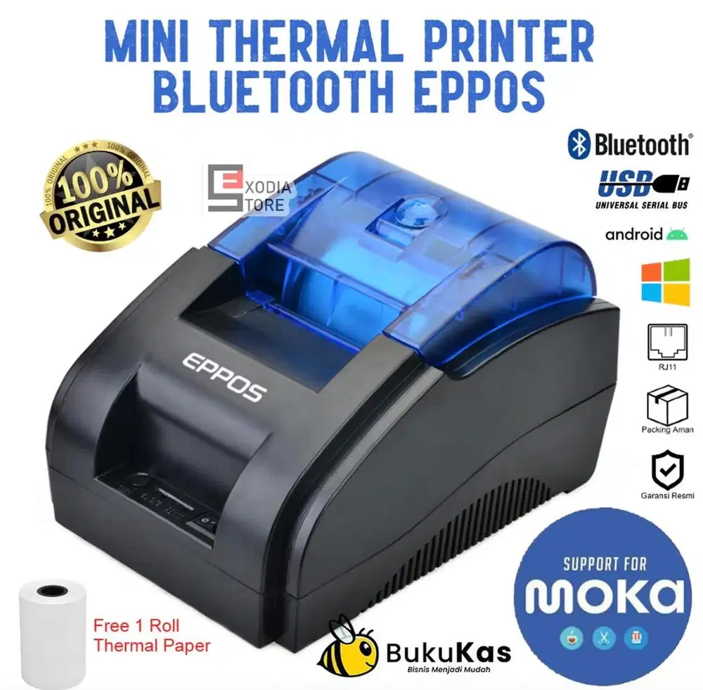 Bluetooth printer thermal 58mm250