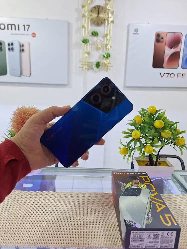 Tecno Pova 5 Ram 8+8Gb/ 256Gb Fullset Mulus Original 100% Bergaransi