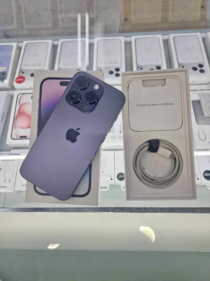 Second IPhone 14 Pro 256GB Deep Purple Ex IBOX Fullset Original