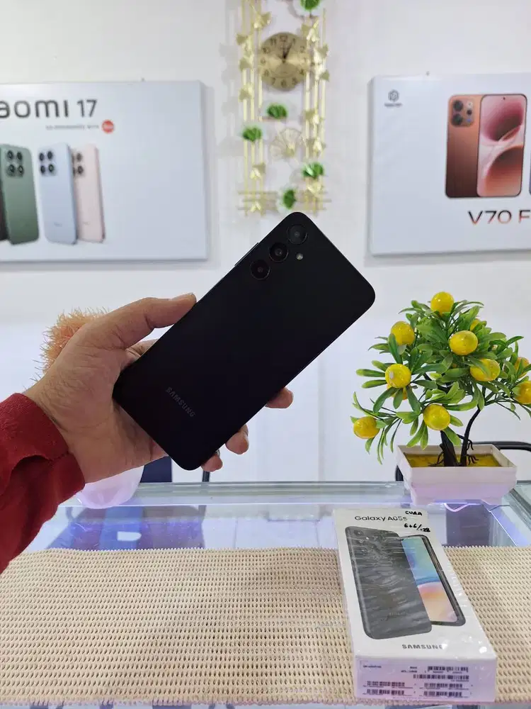 Samsung A05s Ram 6+6Gb/ 128Gb Fullset Mulus Original 100% Bergaransi