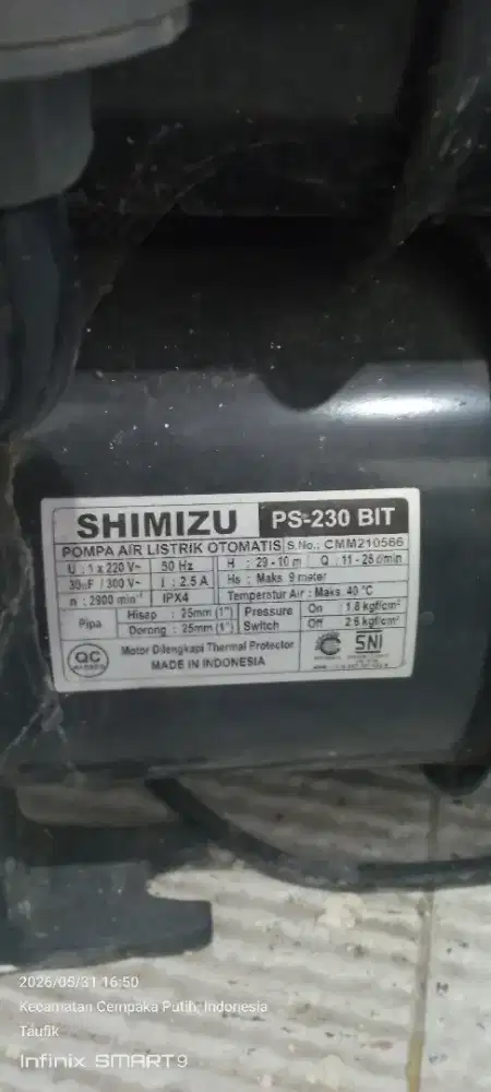 Shimizu ps-230 bit