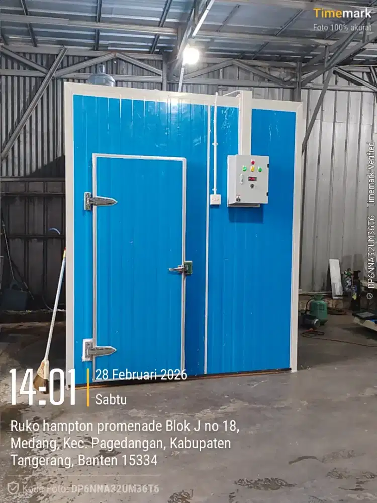 Jual ruang penyimpanan daging beku 5ton ( coldstorage )