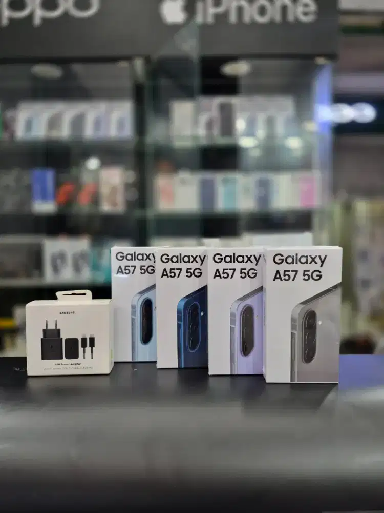 Promo Samsung A57 5G 12/256GB Free Adaptor 45watt