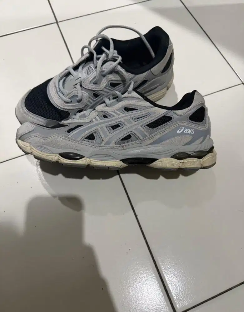 ASICS GEL NYC Black Piedmont Grey 1203A383-004 Size 41,5