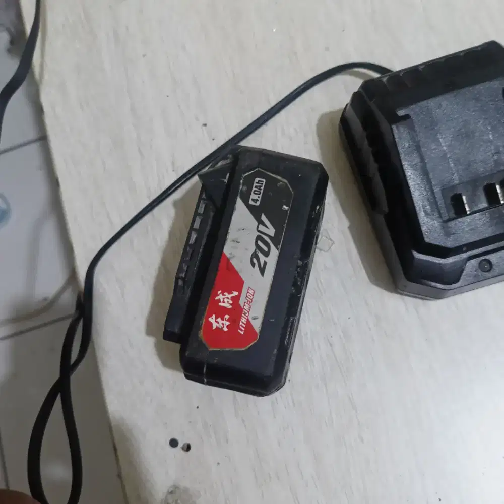 Baterai ingco dan baterai dongceng + charge