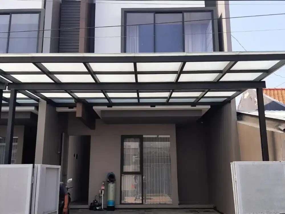 Rumah modern 2 lantai di Darmo Permai Timur Furnished