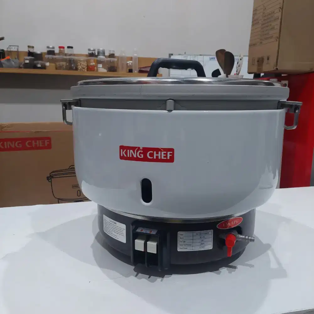 PRELOVED ||| Gas Rice Cooker King Chef 10 Liter (KC-10L)