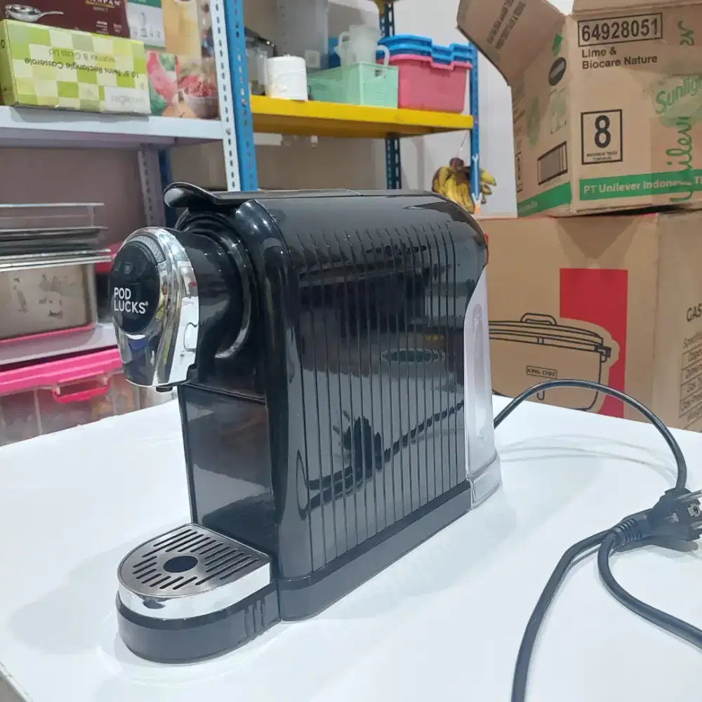 PRELOVED ||| Mesin Kopi Kapsul Pod Lucks (Black Elegant)
