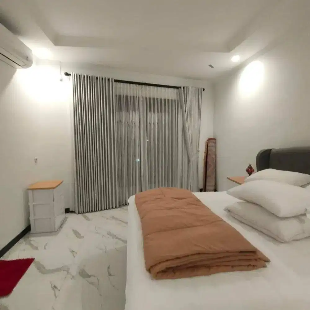 Gorden Wallpaper Vitrase Kaca Film Korden Roller Vertikal Blinds