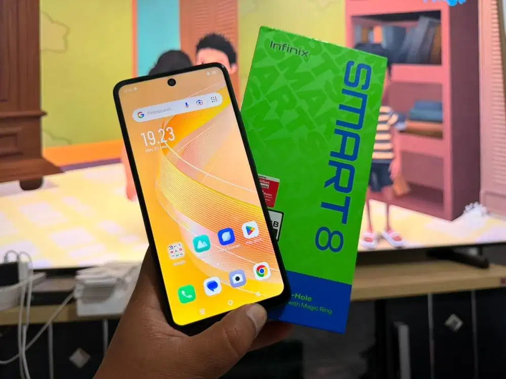 Infinix smart 8 4/128gb mulus fullset