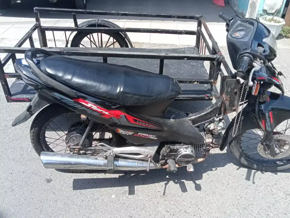 Supra fit new becak bisa nego