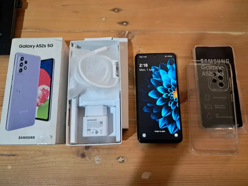 Samsung A52S 5G ram8/128gb Fullset