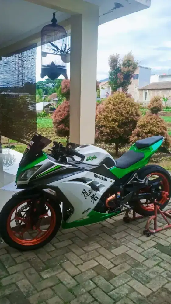 BU! ninja 250 lengkap - harga nego!