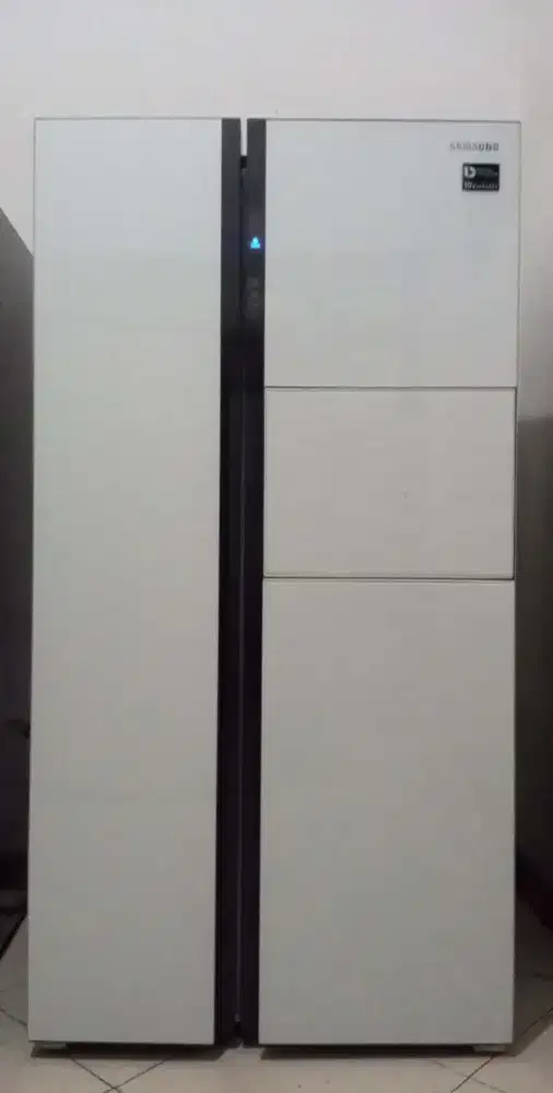 KULKAS INVERTER SAMSUNG SIDE BY SIDE NORMAL MASIH TERPAKAI/ NETT