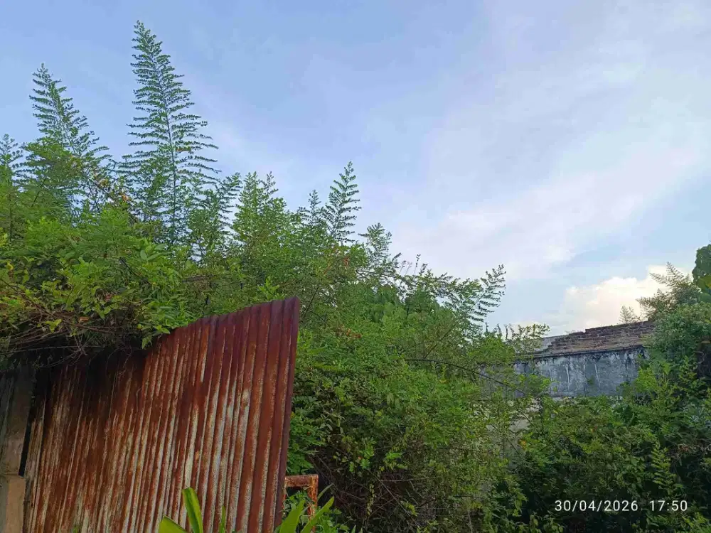 tanah 448 m2. jl. gereja (daerah sekip)