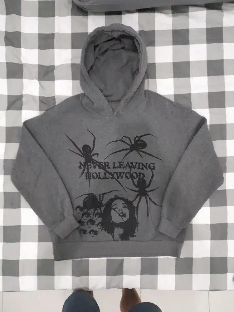 HOODIE ABU ABU CROP KECE