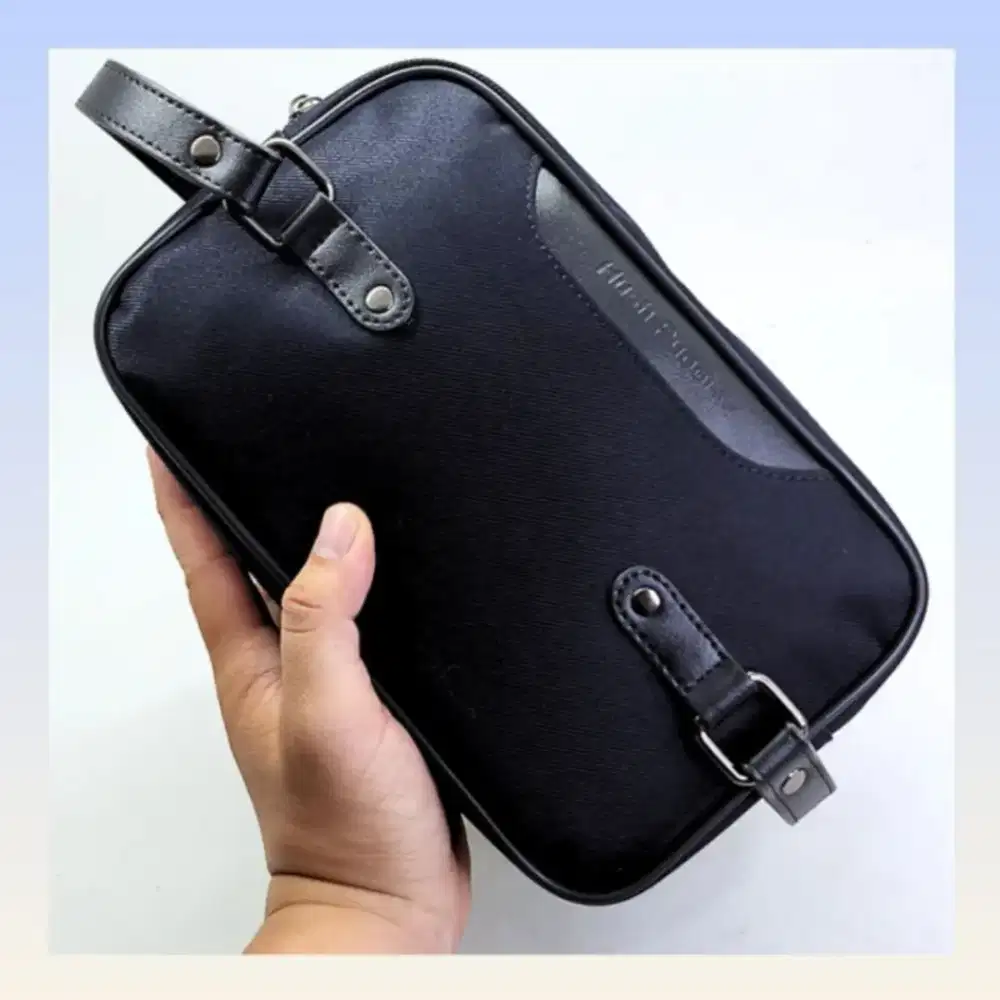 TAS CLUTCH PRIA HUSH PUPPIES HPP10181 HITAM PREMIUM