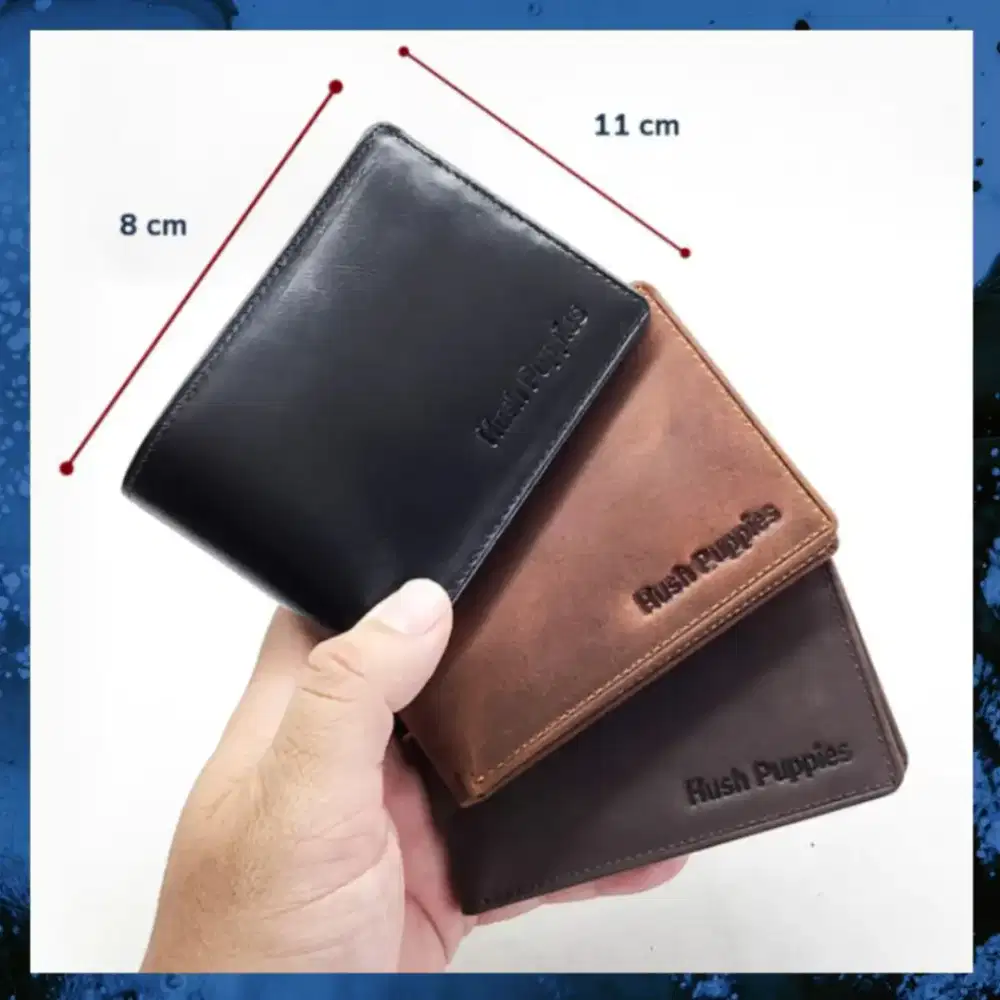 DOMPET KULIT KLASIK HUSH PUPPIES HPP002 MINI SERIES