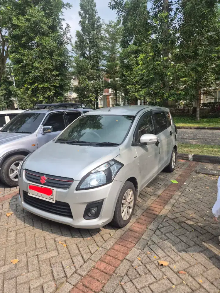 Ertiga GX AT Matic 2014 Silver N Kota