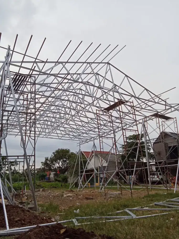 jasa pasang segala jenis baja ringan, jasa pasang kanopi