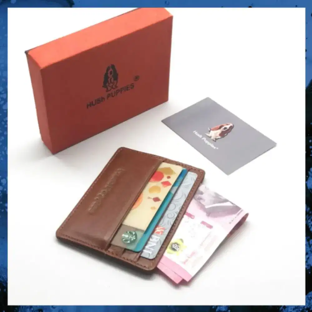 DOMPET KARTU HUSHPUPPIES CARD SLIM SERIES PREMIUM