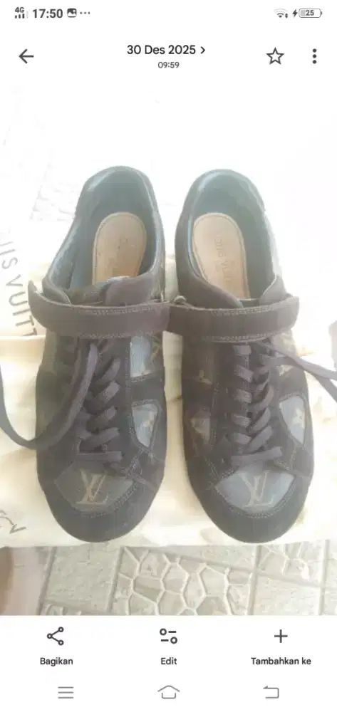 LV Luxembourg monogram brown
