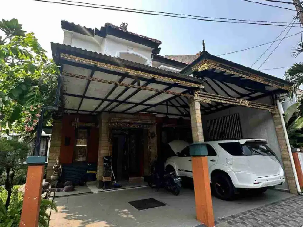 rumah hook dalam cluster harapan indah bekasi