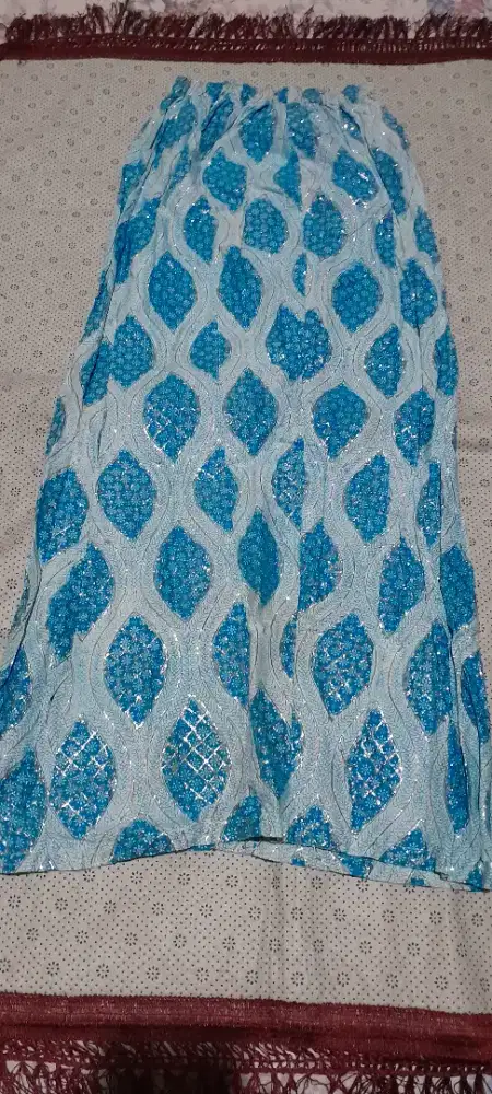 Rok.panjang preloved biru