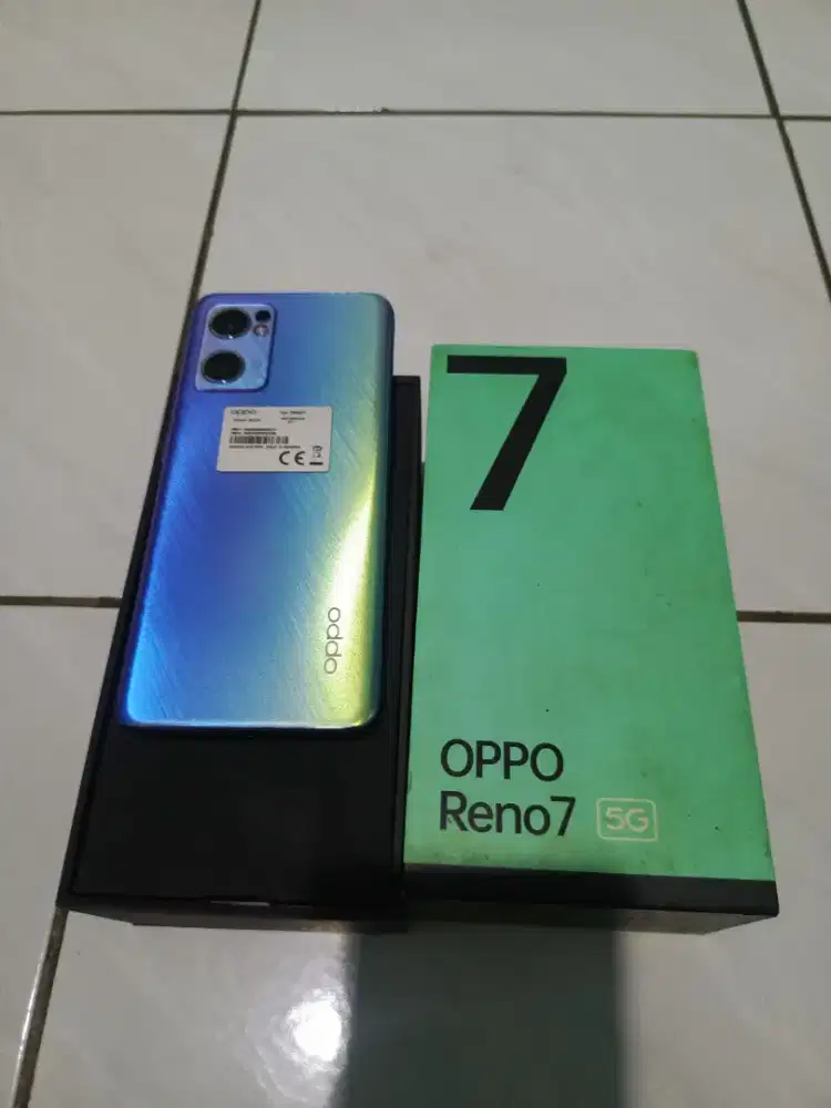 Oppo reno 7 5G ram 8/256 gb hp dus aja