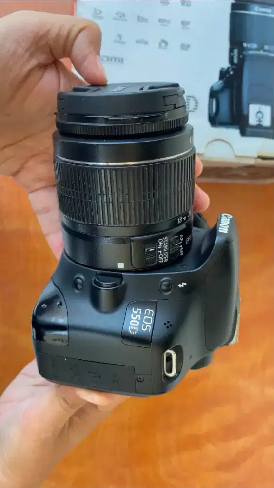 Canon 550d EFS 18-55mm IS II
SC 14ribu