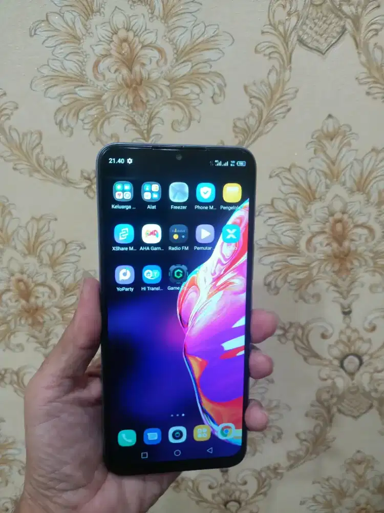Infinix hot 10s ram 4/64 normal semua nya hp sm cas saja