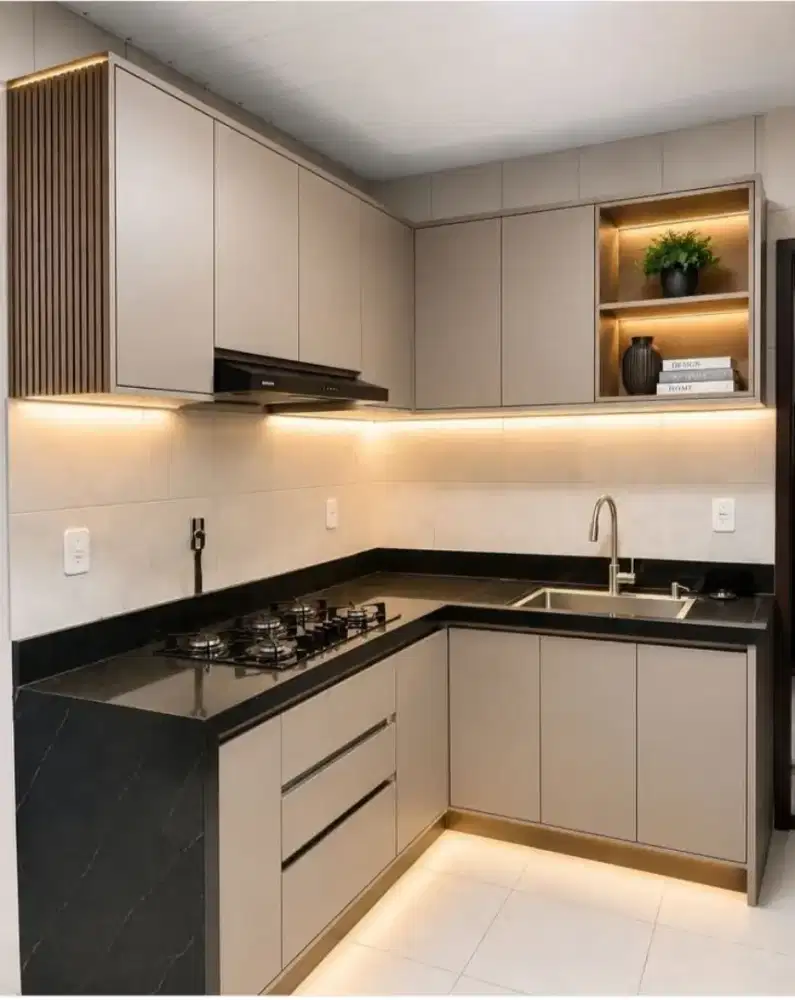Dapur Minimalis Mewah & Ellegant