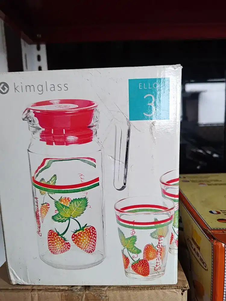 TEKO JUG KACA KIMG GLASS
