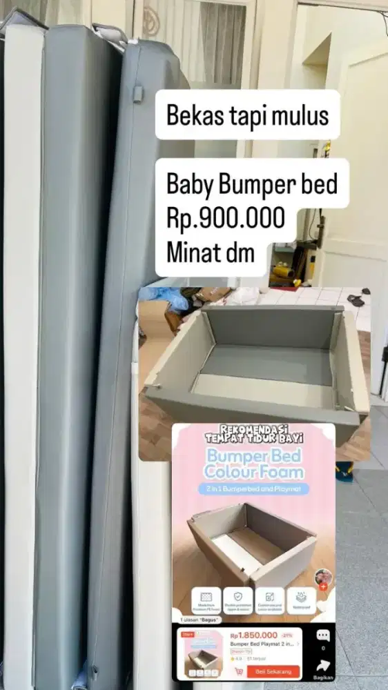 Jual bumper bed