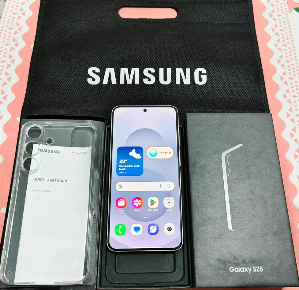 Samsung S25 12/256 GB Fullset Mulus