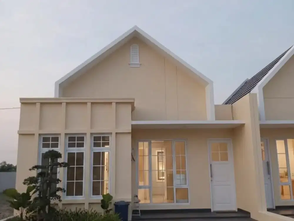 Twin House Strategis Medan Johor | Free CCTV Pagar Jerjak Carport | Lahan Lega 6x23M2