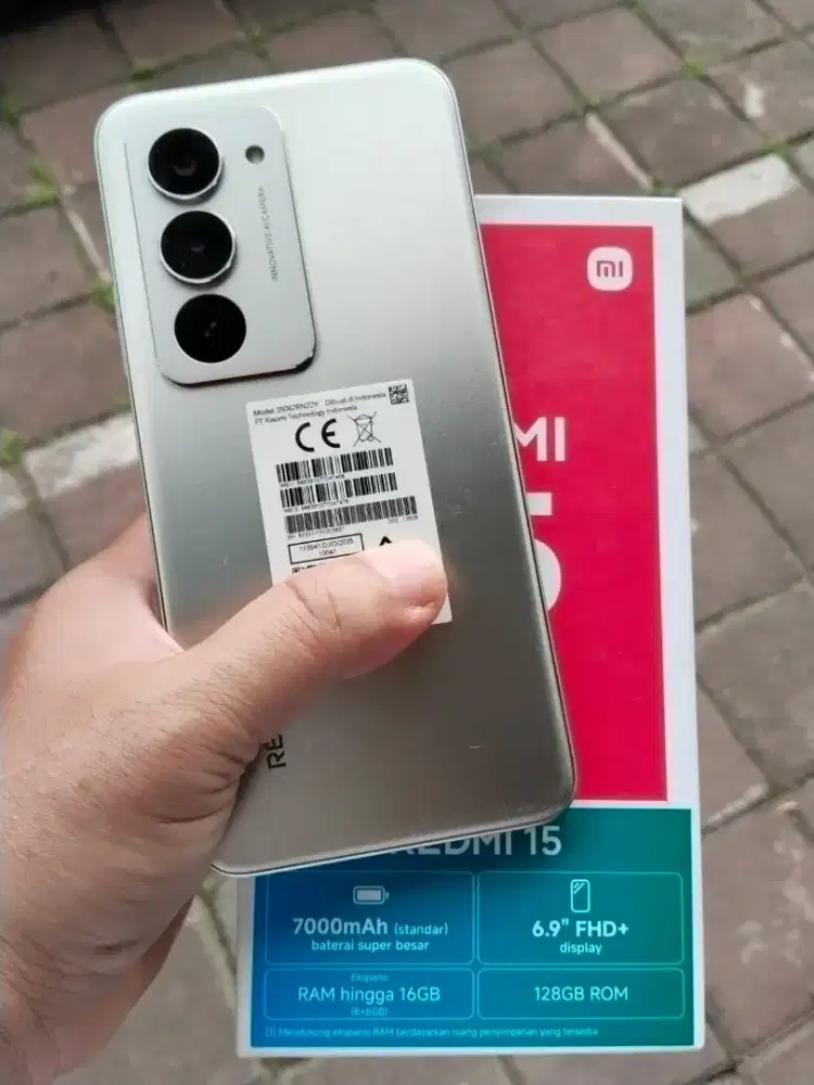 Redmi 15 Seperti Baru Garansi Panjang