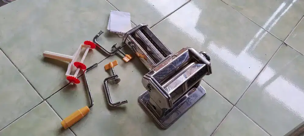 Gilingan Mie / Pasta Maker Weston Atlas 150 - Lengkap - Mulus