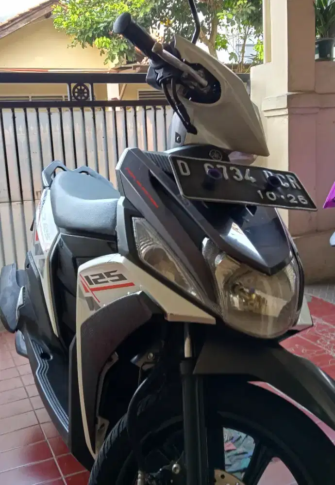 Yamaha Mio M3 125cc 2016 putih ORI mulus mantap.