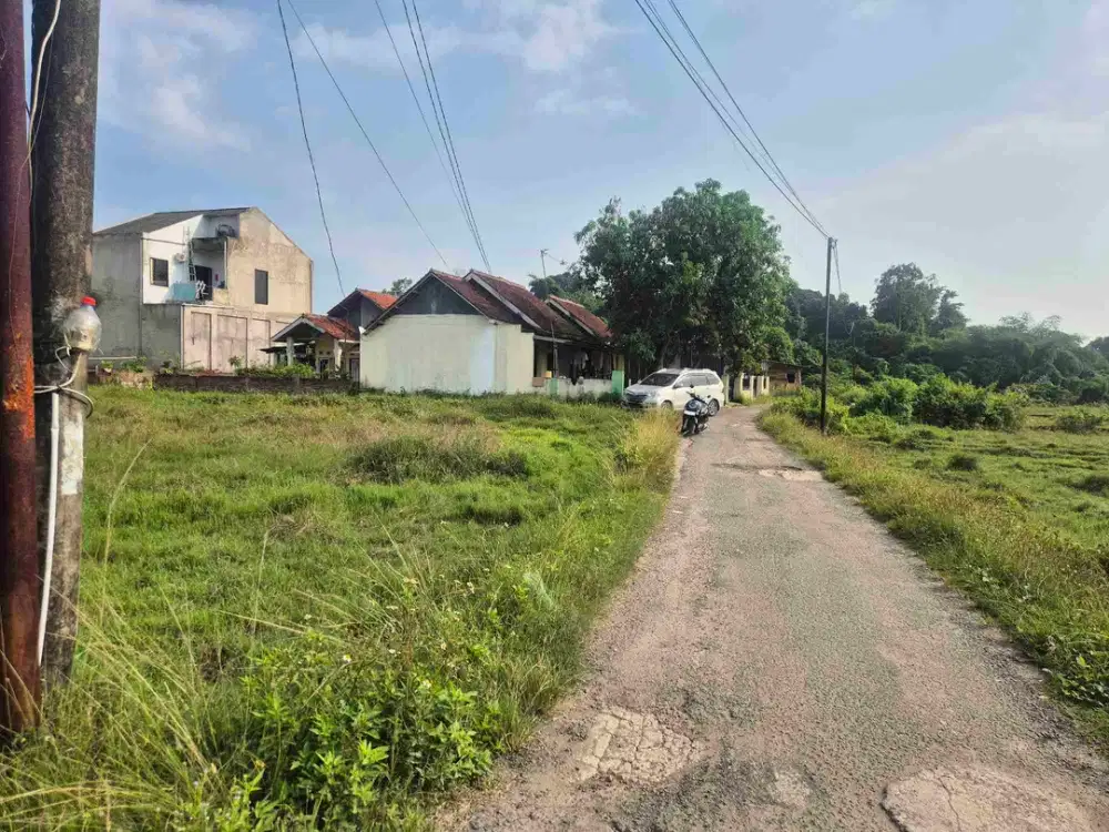 Tanah pinggir jalan cocok untuk kontrakan atau tempat tinggal