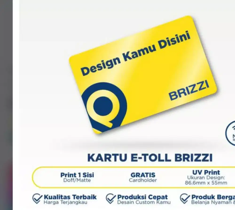 Kartu ettol Brizzi/e-money bri