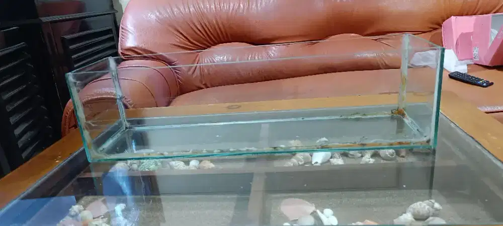Aquarium bekas tidak bocor