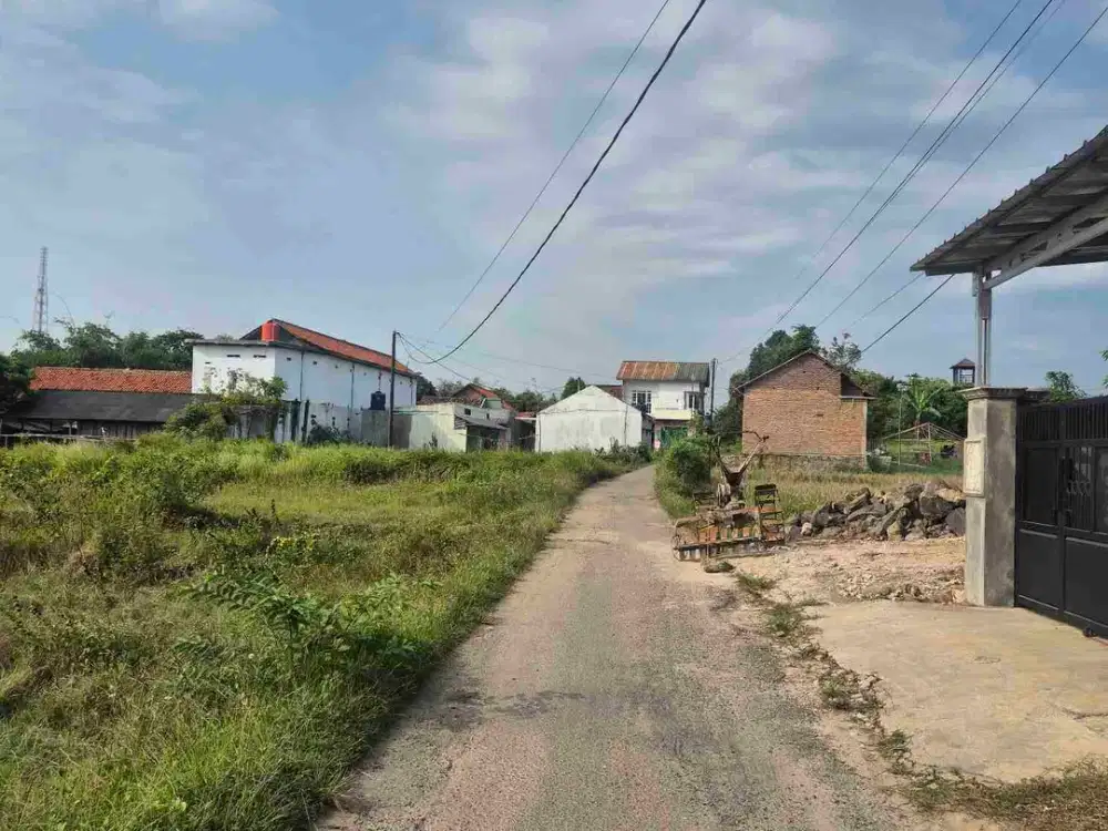 jual tanah pinggir jalan cocok untuk cluster atau kavlingan