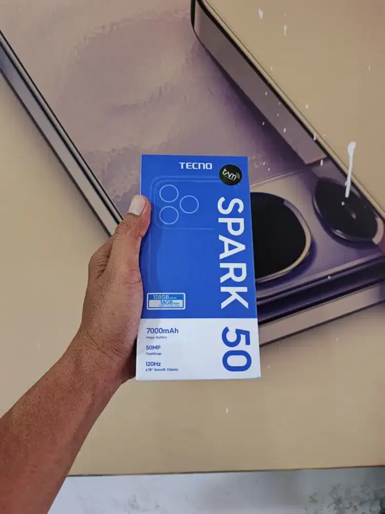 [ Fast respon WA ] Tecno Spark 50 6/128 Garansi resmi 13bln